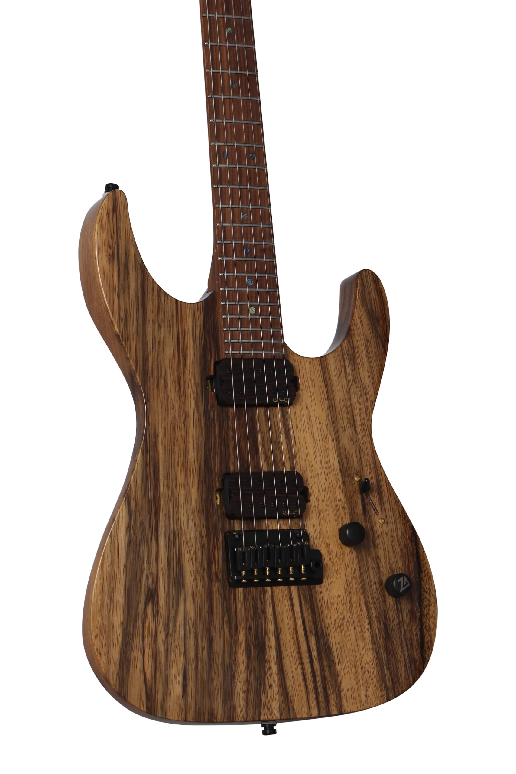 Modern Custom Black Limba HH E-Gitarre  